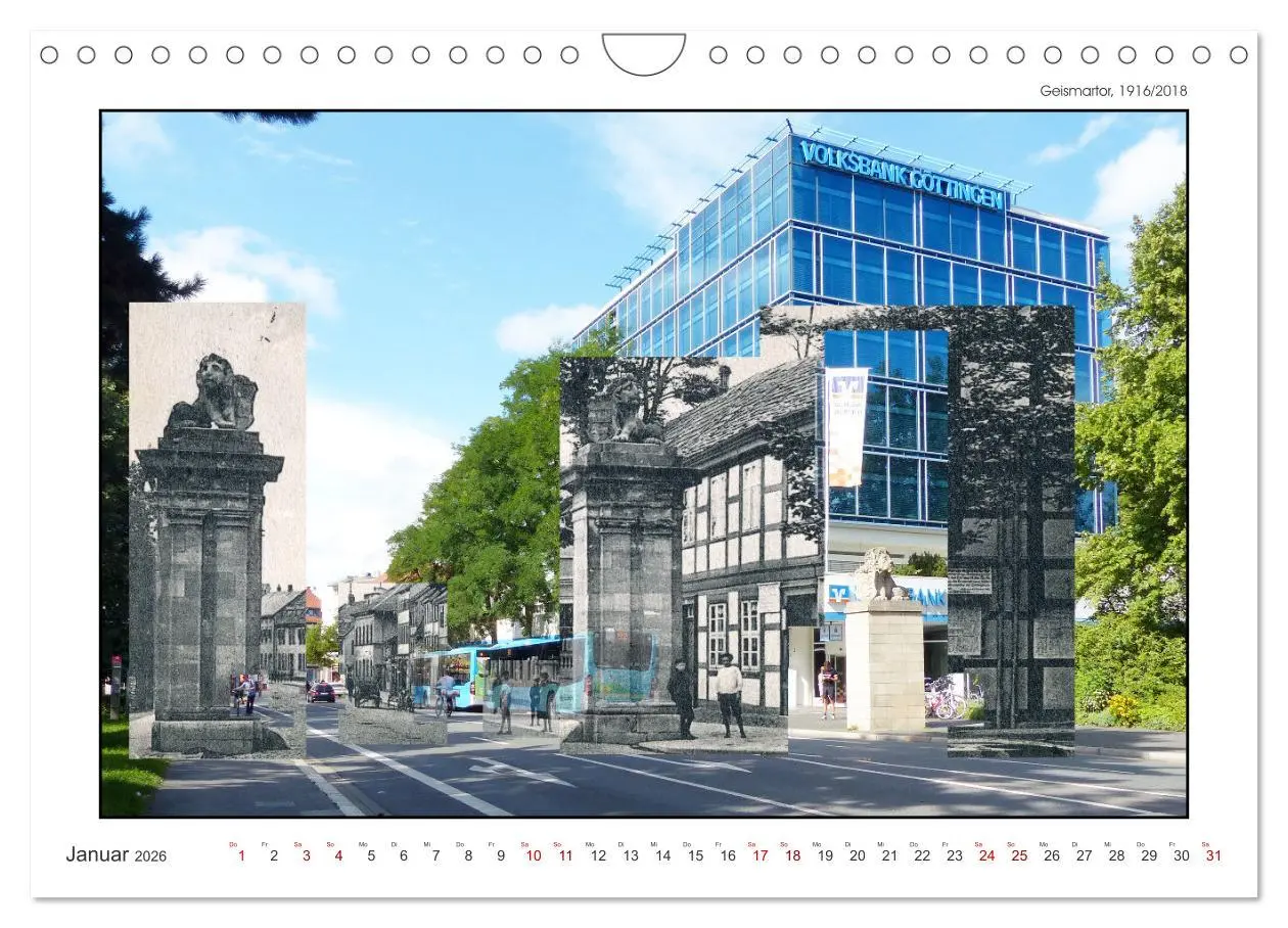 Bild: 9783457623152 | Göttingen, Photographische ZEIT-SCHNITTE (Wandkalender 2026 DIN A4...