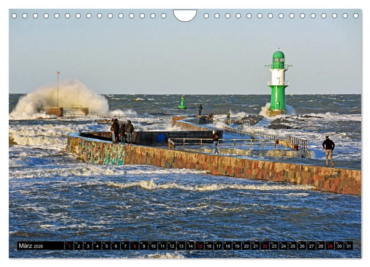 Bild: 9783457793152 | Warnemünde und Rostock, Perlen an der Ostsee (Wandkalender 2026 DIN...