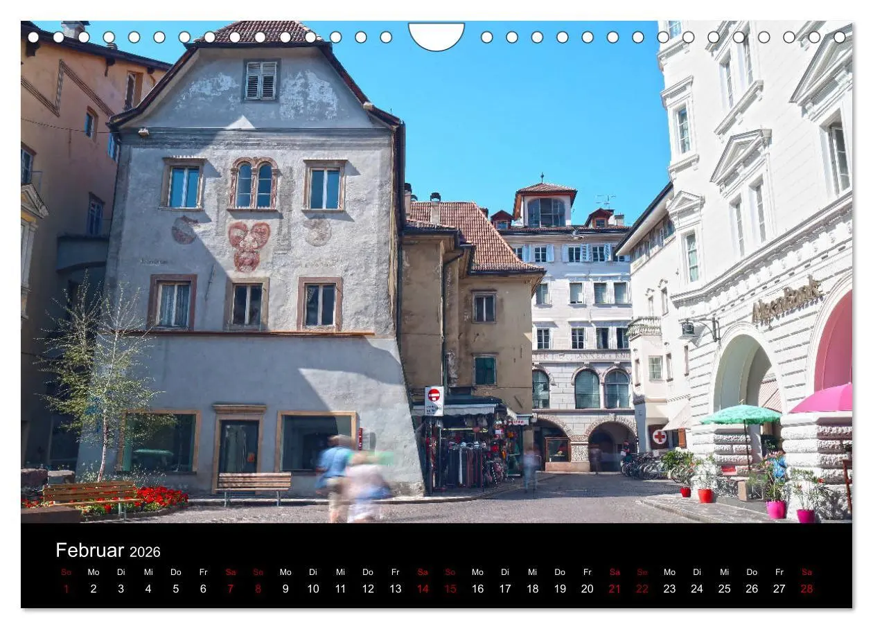 Bild: 9783457863152 | Bozen 2026 (Wandkalender 2026 DIN A4 quer), CALVENDO Monatskalender