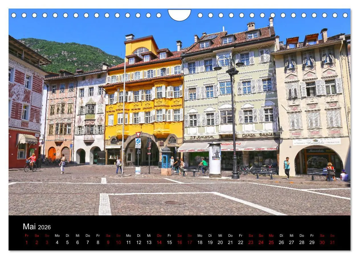 Bild: 9783457863152 | Bozen 2026 (Wandkalender 2026 DIN A4 quer), CALVENDO Monatskalender