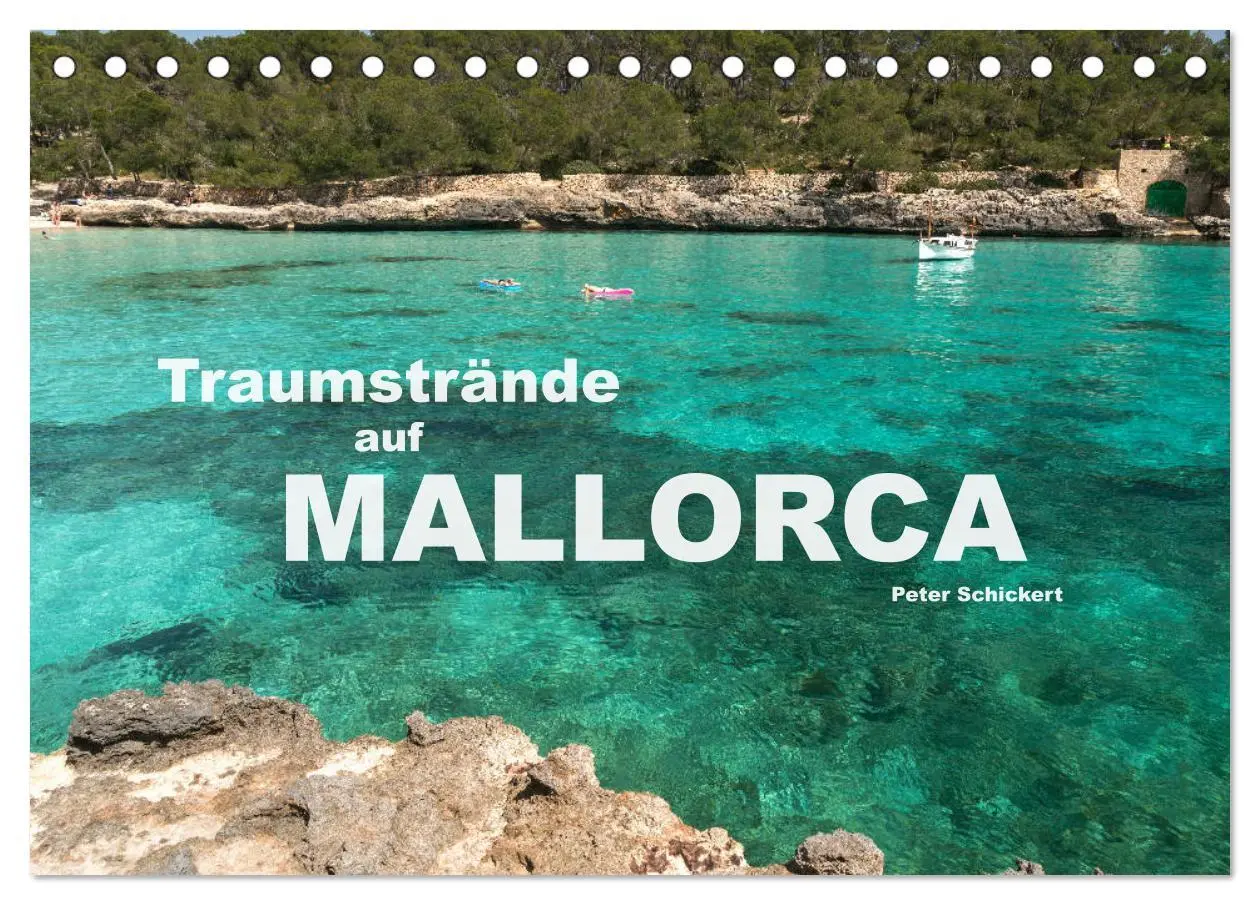 Cover: 9783457933152 | Traumstrände auf Mallorca (Tischkalender 2026 DIN A5 quer),...