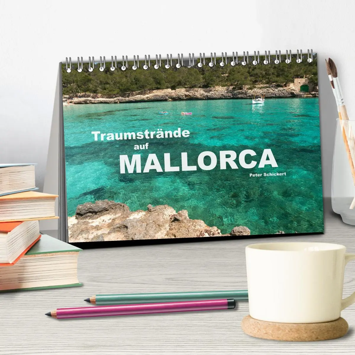 Bild: 9783457933152 | Traumstrände auf Mallorca (Tischkalender 2026 DIN A5 quer),...