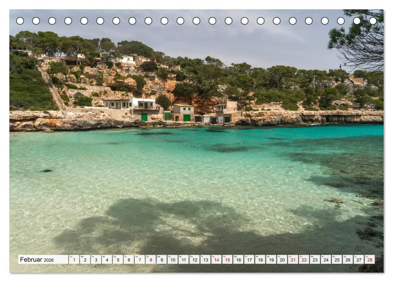 Bild: 9783457933152 | Traumstrände auf Mallorca (Tischkalender 2026 DIN A5 quer),...