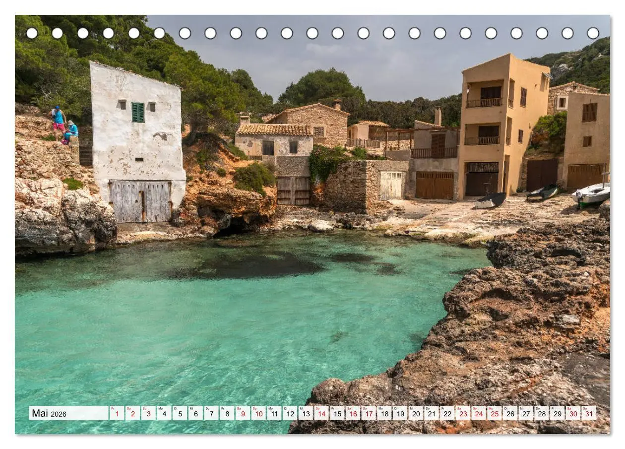 Bild: 9783457933152 | Traumstrände auf Mallorca (Tischkalender 2026 DIN A5 quer),...