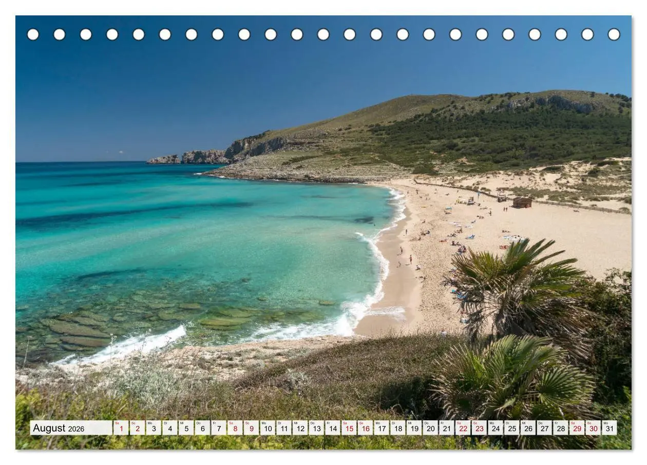 Bild: 9783457933152 | Traumstrände auf Mallorca (Tischkalender 2026 DIN A5 quer),...