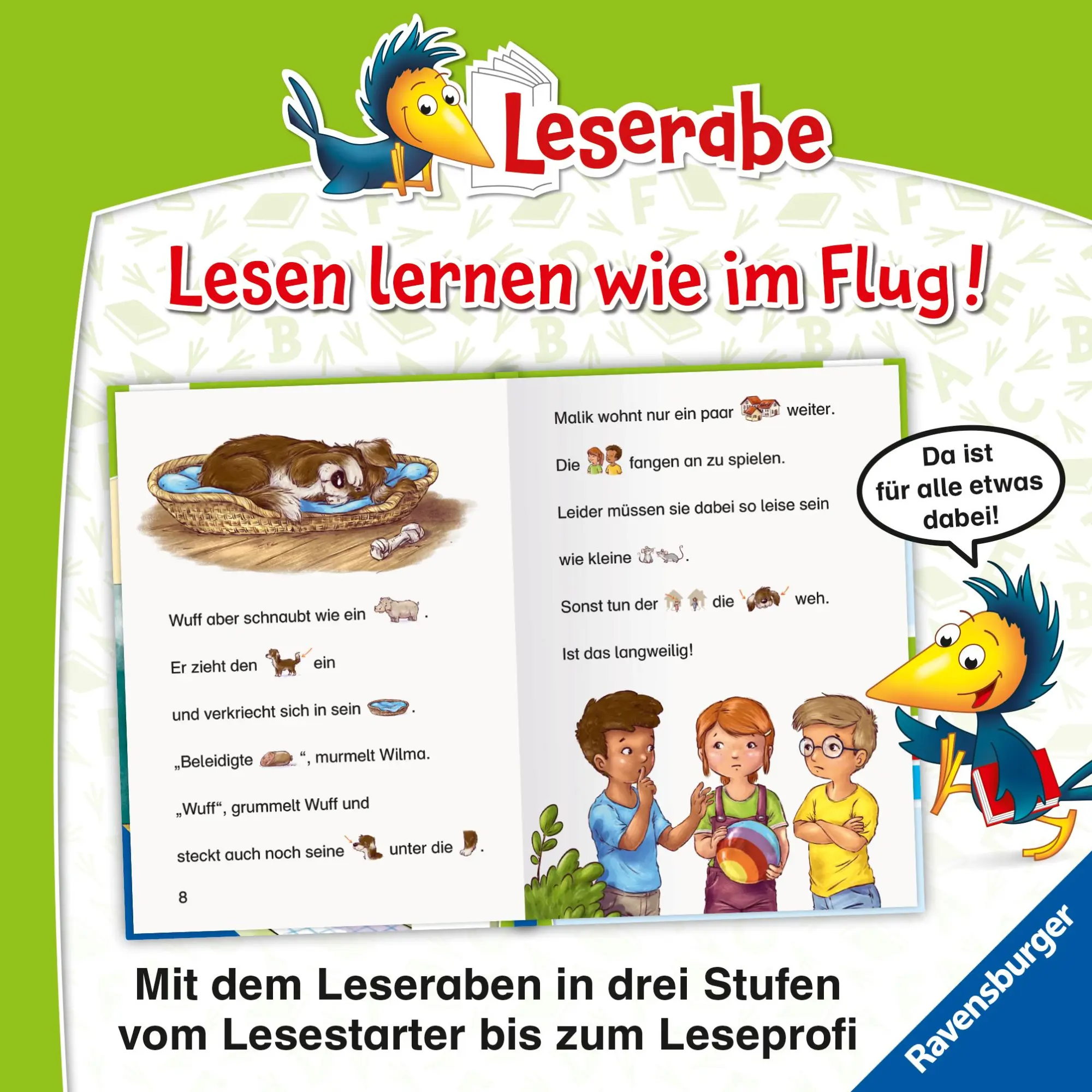 Bild: 9783473463152 | Leserabe Vor-Lesestufe - Wilma und ihr Hund Wuff | Judith Allert