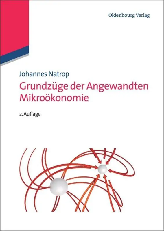 Cover: 9783486713152 | Grundzüge der Angewandten Mikroökonomie | Johannes Natrop | Buch