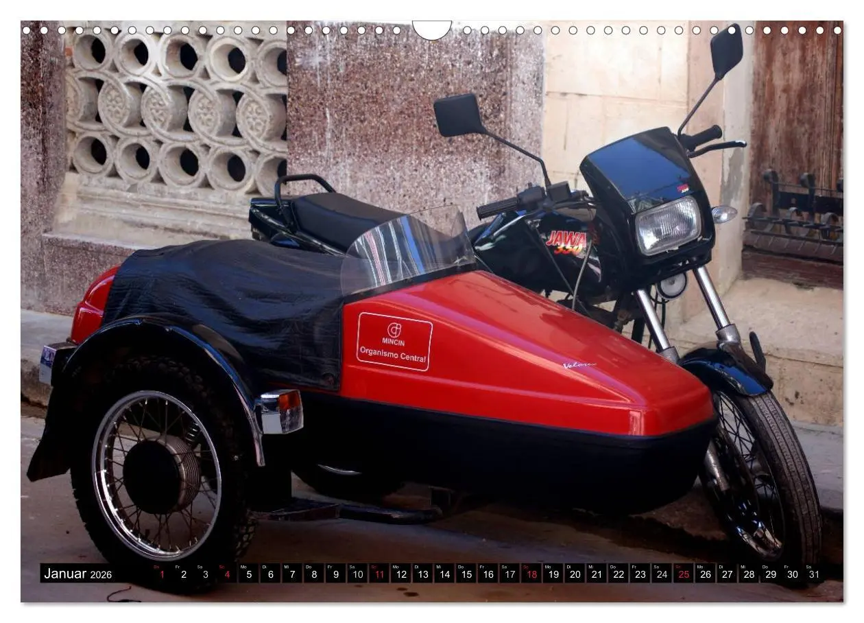 Bild: 9783516023152 | Motorrad-Legenden: JAWA (Wandkalender 2026 DIN A3 quer), CALVENDO...