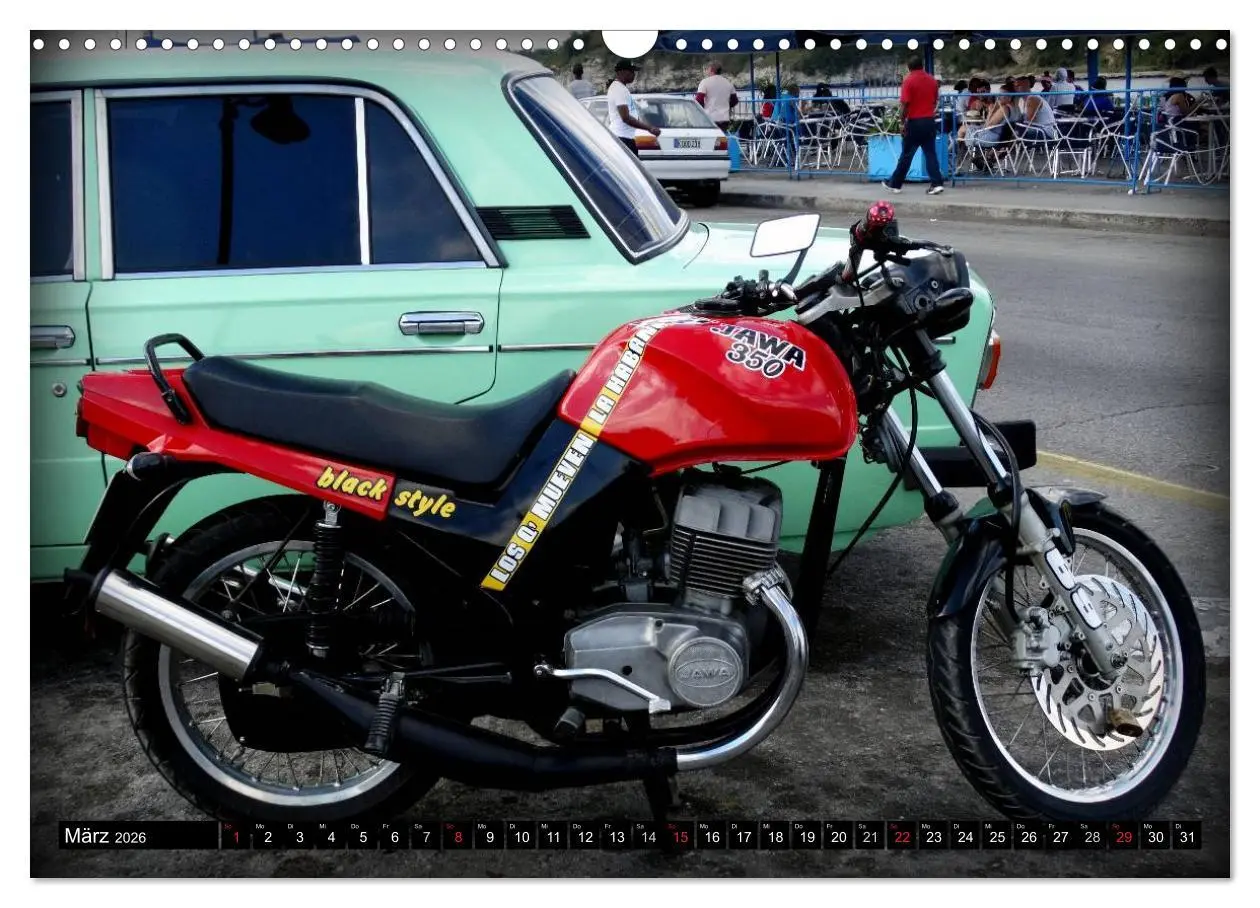 Bild: 9783516023152 | Motorrad-Legenden: JAWA (Wandkalender 2026 DIN A3 quer), CALVENDO...