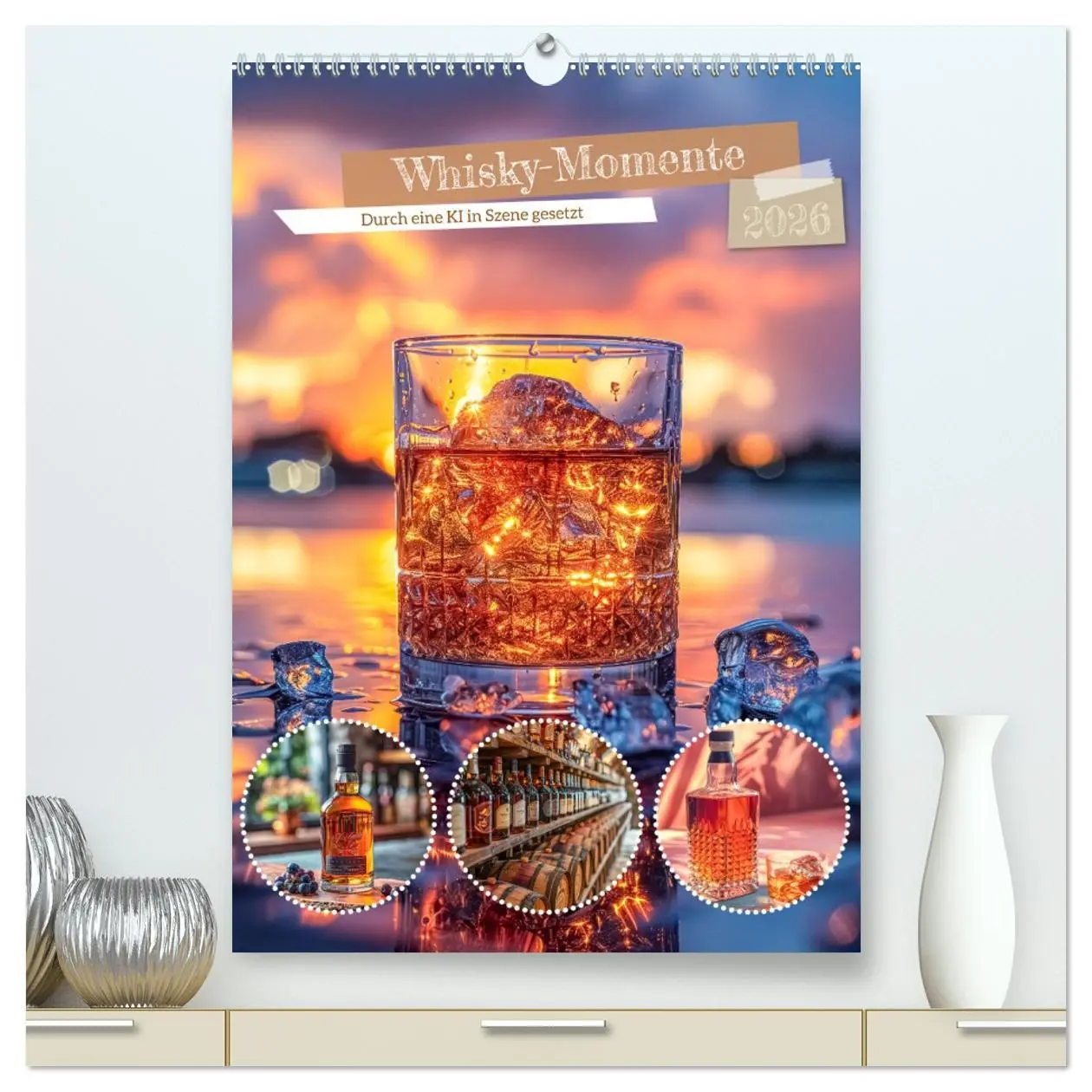 Cover: 9783516263152 | Whisky-Momente (hochwertiger Premium Wandkalender 2026 DIN A2...
