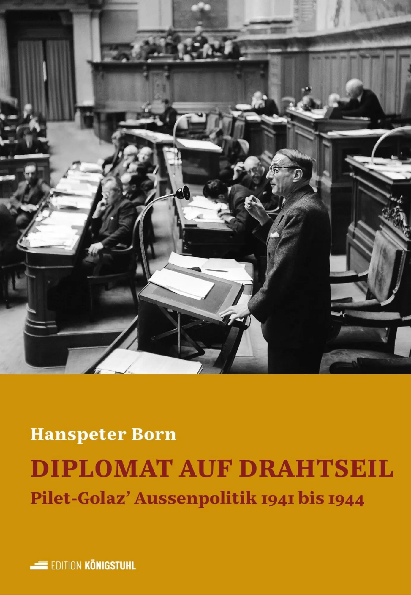 Cover: 9783952623152 | Diplomat auf Drahtseil | Pilet-Golaz' Aussenpolitik 1941 bis 1944
