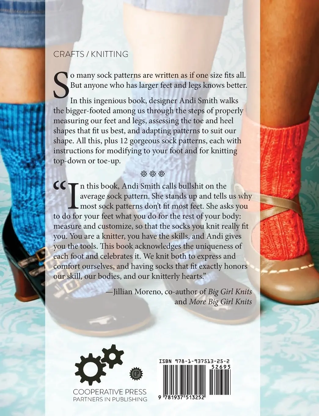 Rückseite: 9781937513252 | Big Foot Knits | Andi Smith | Taschenbuch | Englisch | 2013