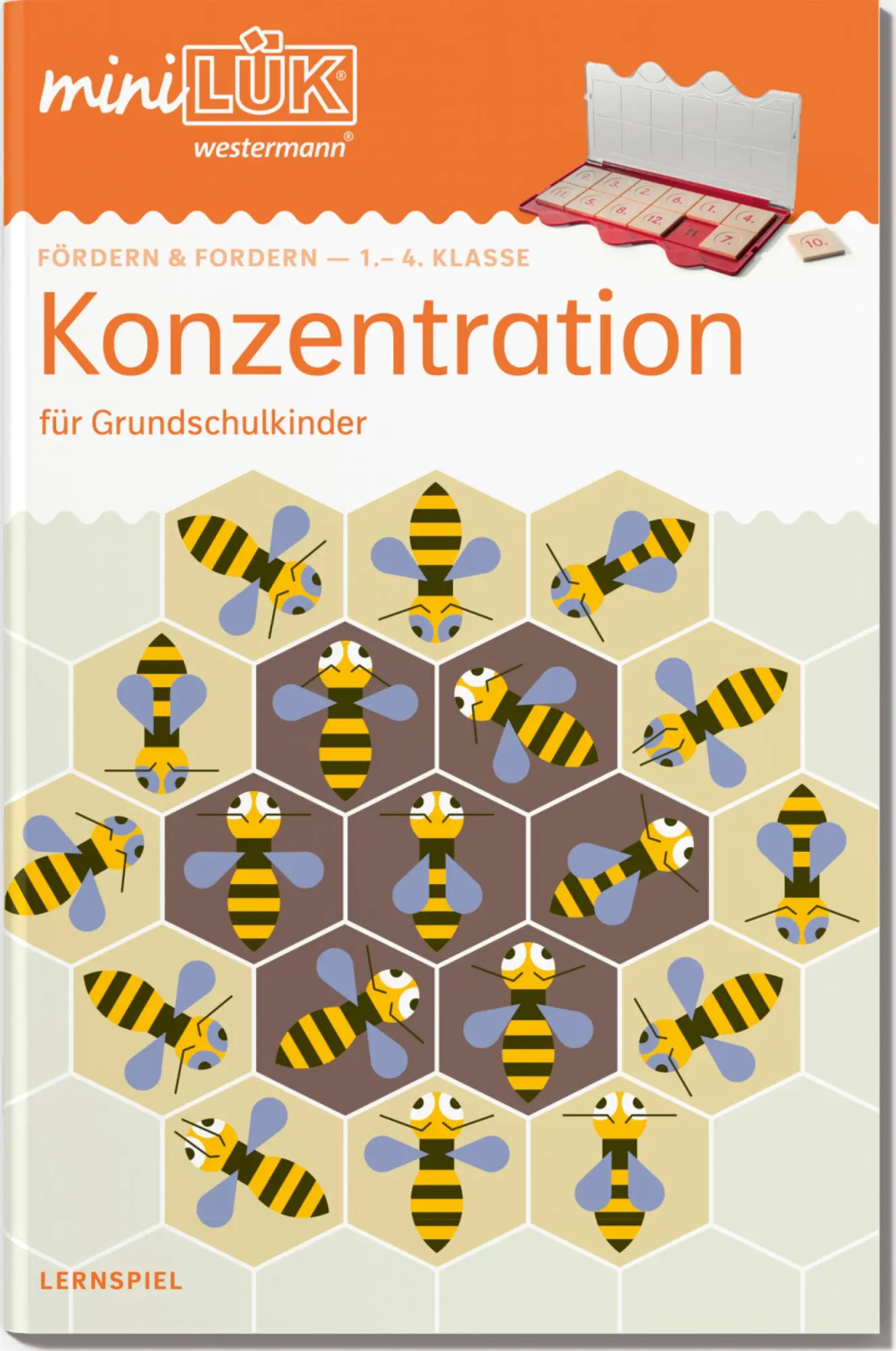 Cover: 9783072403252 | miniLÜK. Fördern &amp; Fordern: Konzentration. 1./2./3./4. Klasse | Junga