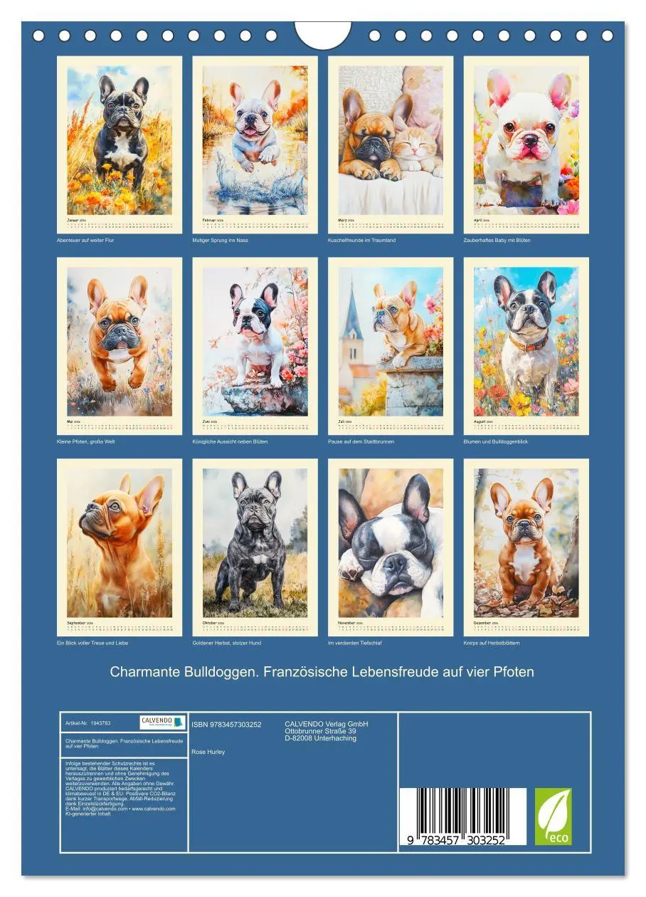 Bild: 9783457303252 | Charmante Bulldoggen. Französische Lebensfreude auf vier Pfoten...