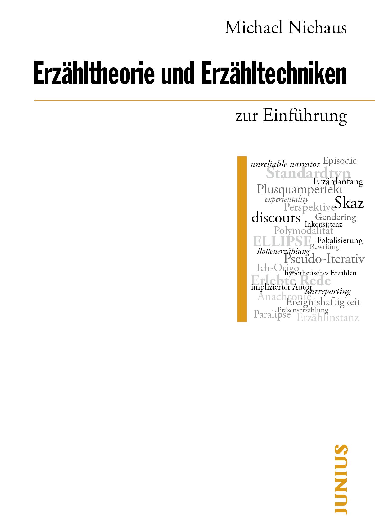 Cover: 9783960603252 | Erzähltheorie und Erzähltechniken zur Einführung | Michael Niehaus