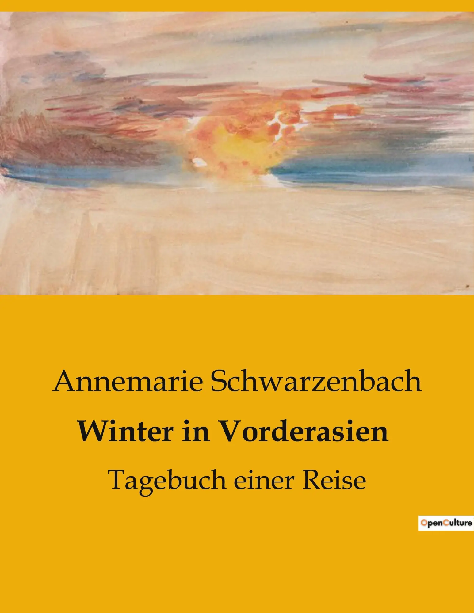 Cover: 9791041903252 | Winter in Vorderasien | Annemarie Schwarzenbach | Taschenbuch | 118 S.