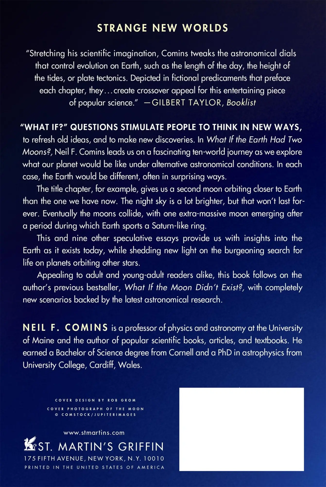 Rückseite: 9780312673352 | What If the Earth Had Two Moons? | Neil F. Comins | Taschenbuch | 2011