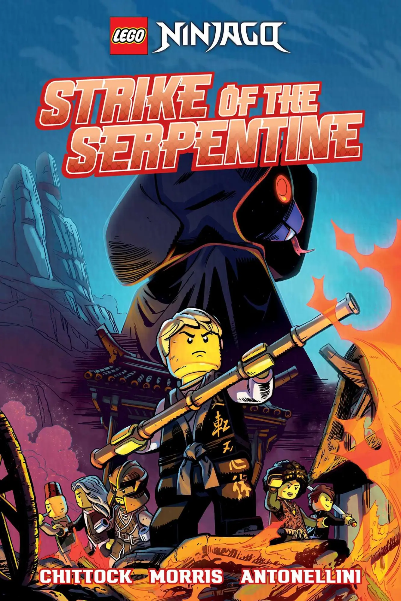 Cover: 9781534333352 | Lego Ninjago: Strike of the Serpentine (Graphic Novel) | Chittock