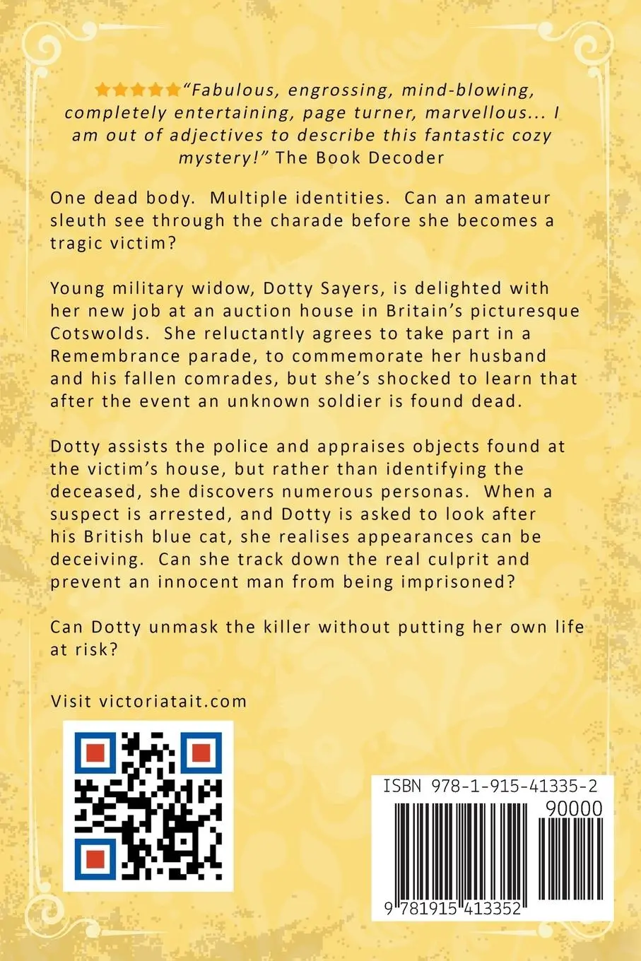 Rückseite: 9781915413352 | Fake Death | Victoria Tait | Taschenbuch | Englisch | 2023