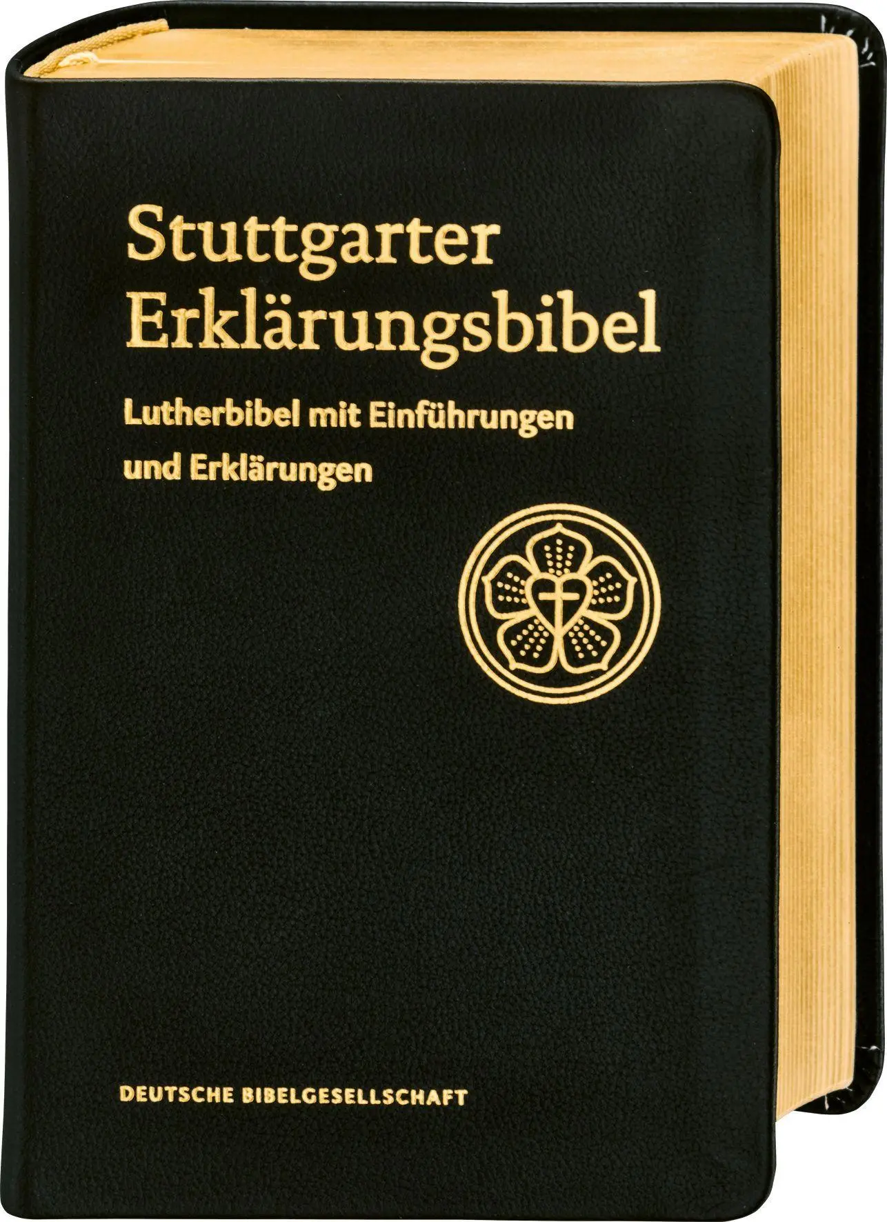 Stuttgarter Erklärungsbibel. Kompaktausgabe Ledereinband mit Goldschnitt - Neuware