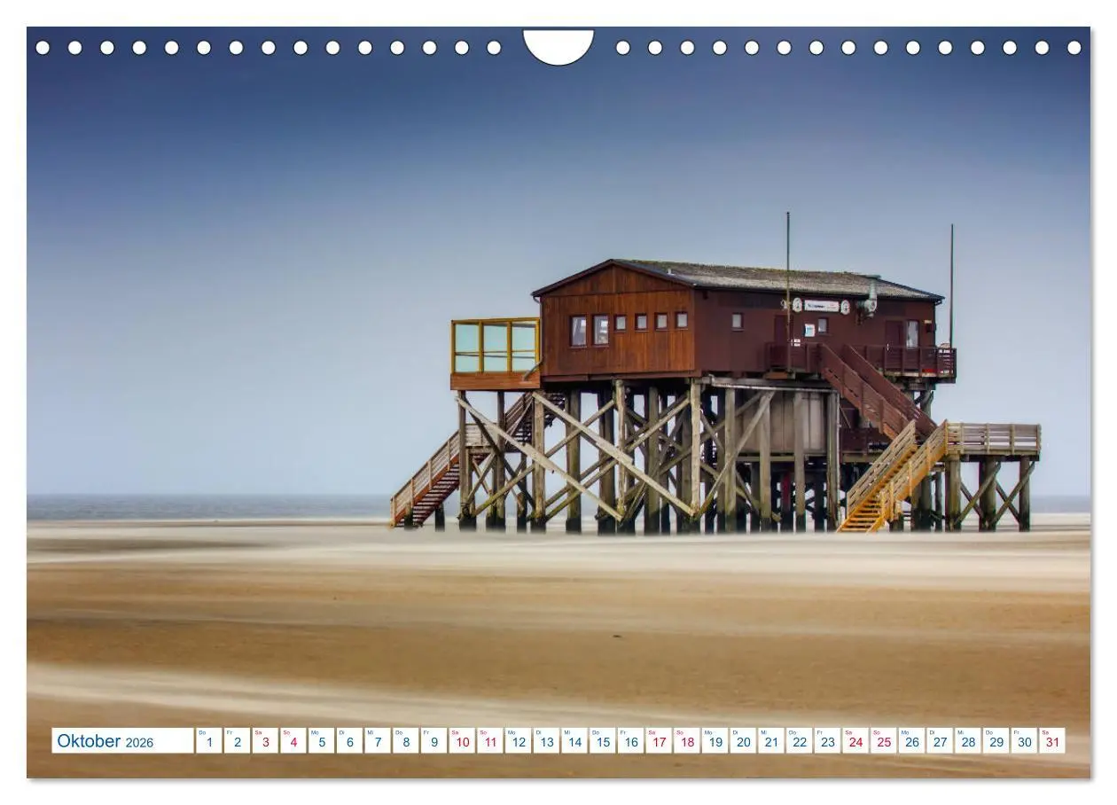 Bild: 9783457843352 | St. Peter-Ording Stranderlebnisse (Wandkalender 2026 DIN A4 quer),...