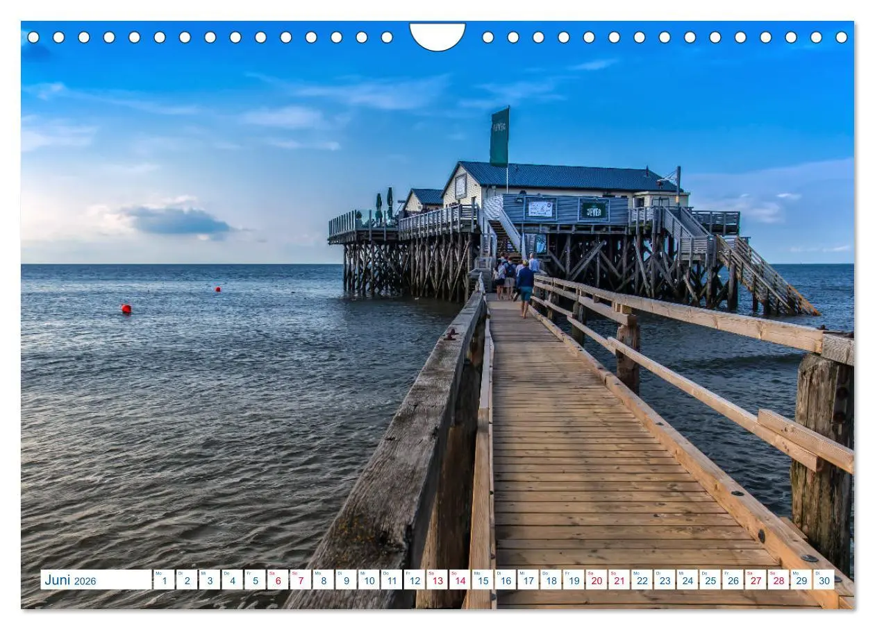 Bild: 9783457843352 | St. Peter-Ording Stranderlebnisse (Wandkalender 2026 DIN A4 quer),...