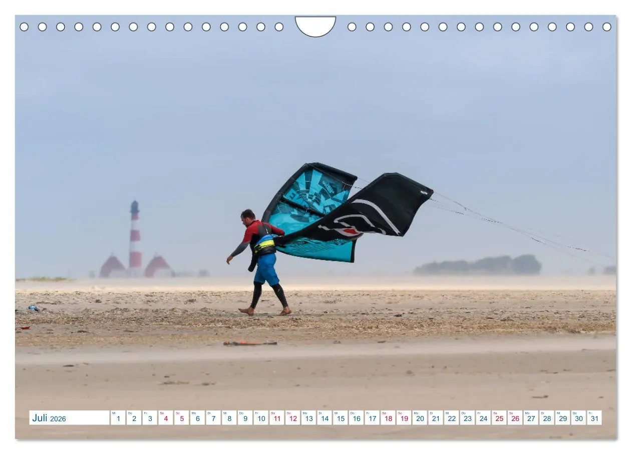 Bild: 9783457843352 | St. Peter-Ording Stranderlebnisse (Wandkalender 2026 DIN A4 quer),...