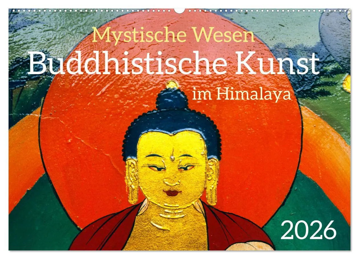 Cover: 9783457913352 | Mystische Wesen - Buddhistische Kunst im Himalaya (Wandkalender...