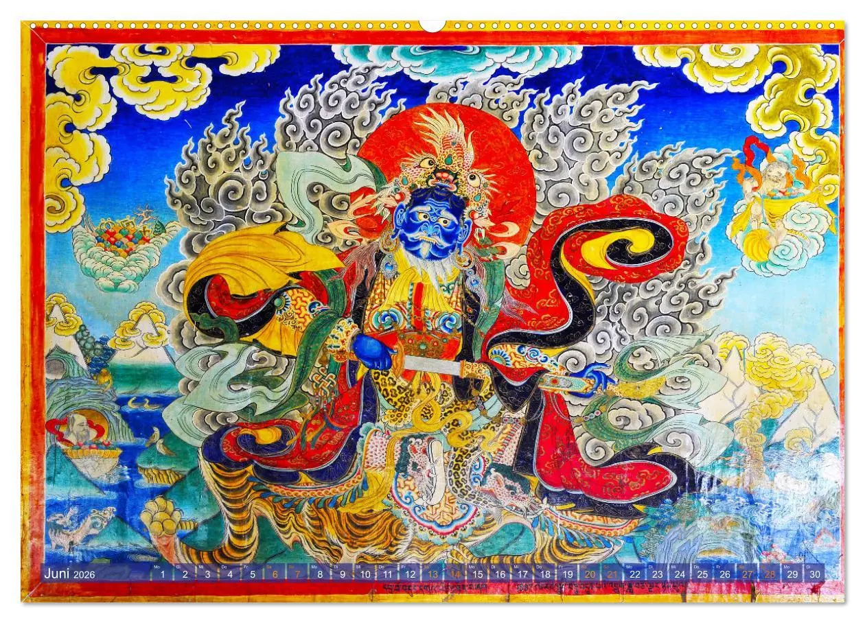Bild: 9783457913352 | Mystische Wesen - Buddhistische Kunst im Himalaya (Wandkalender...