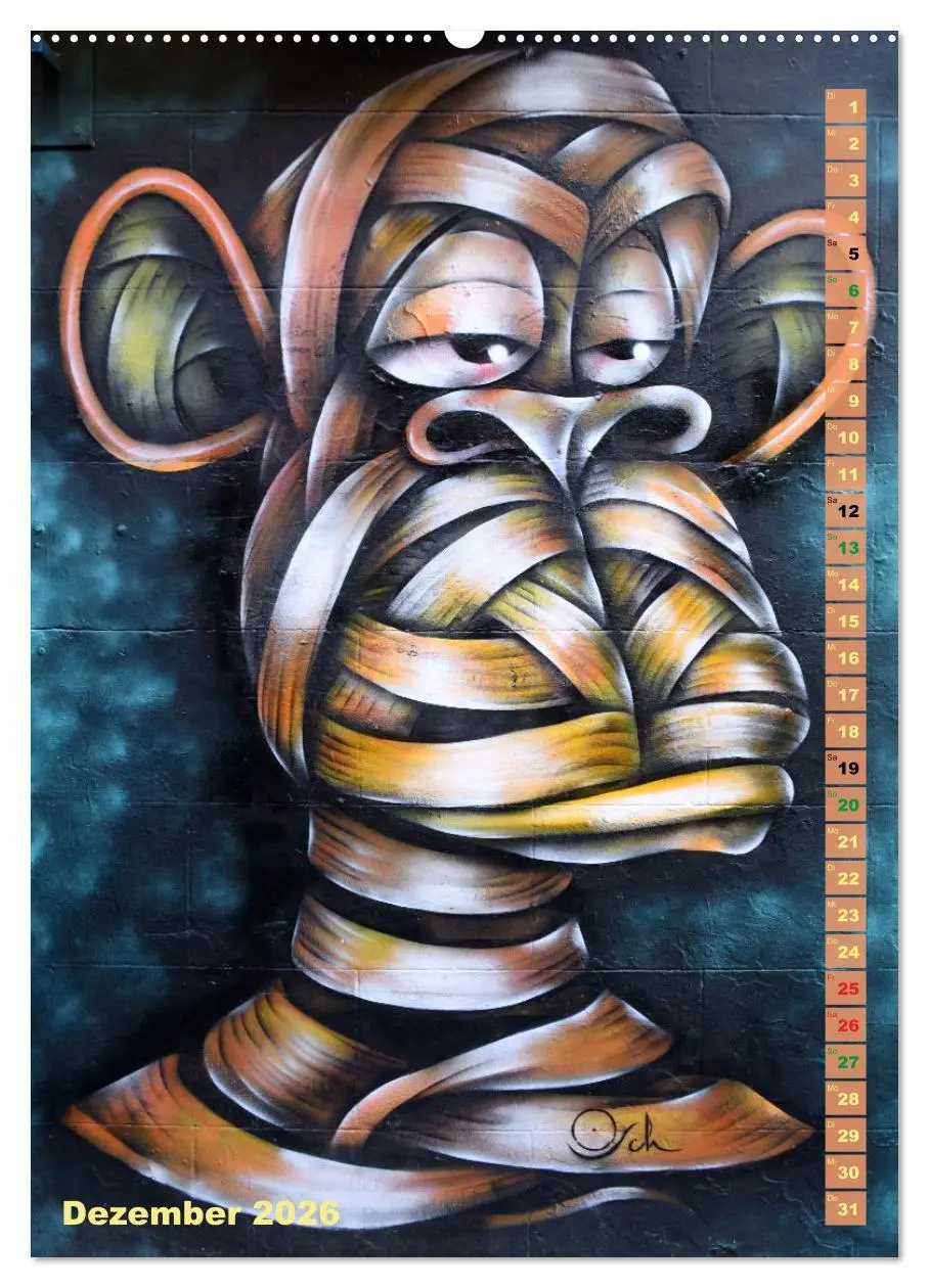 Bild: 9783516243352 | London - Hotspot der Street Art (hochwertiger Premium Wandkalender...
