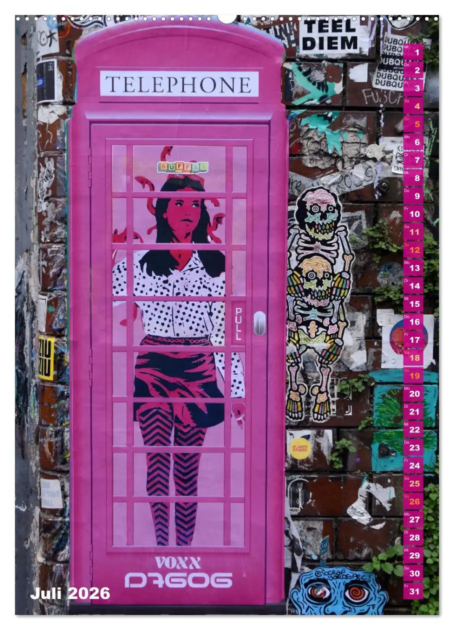 Bild: 9783516243352 | London - Hotspot der Street Art (hochwertiger Premium Wandkalender...
