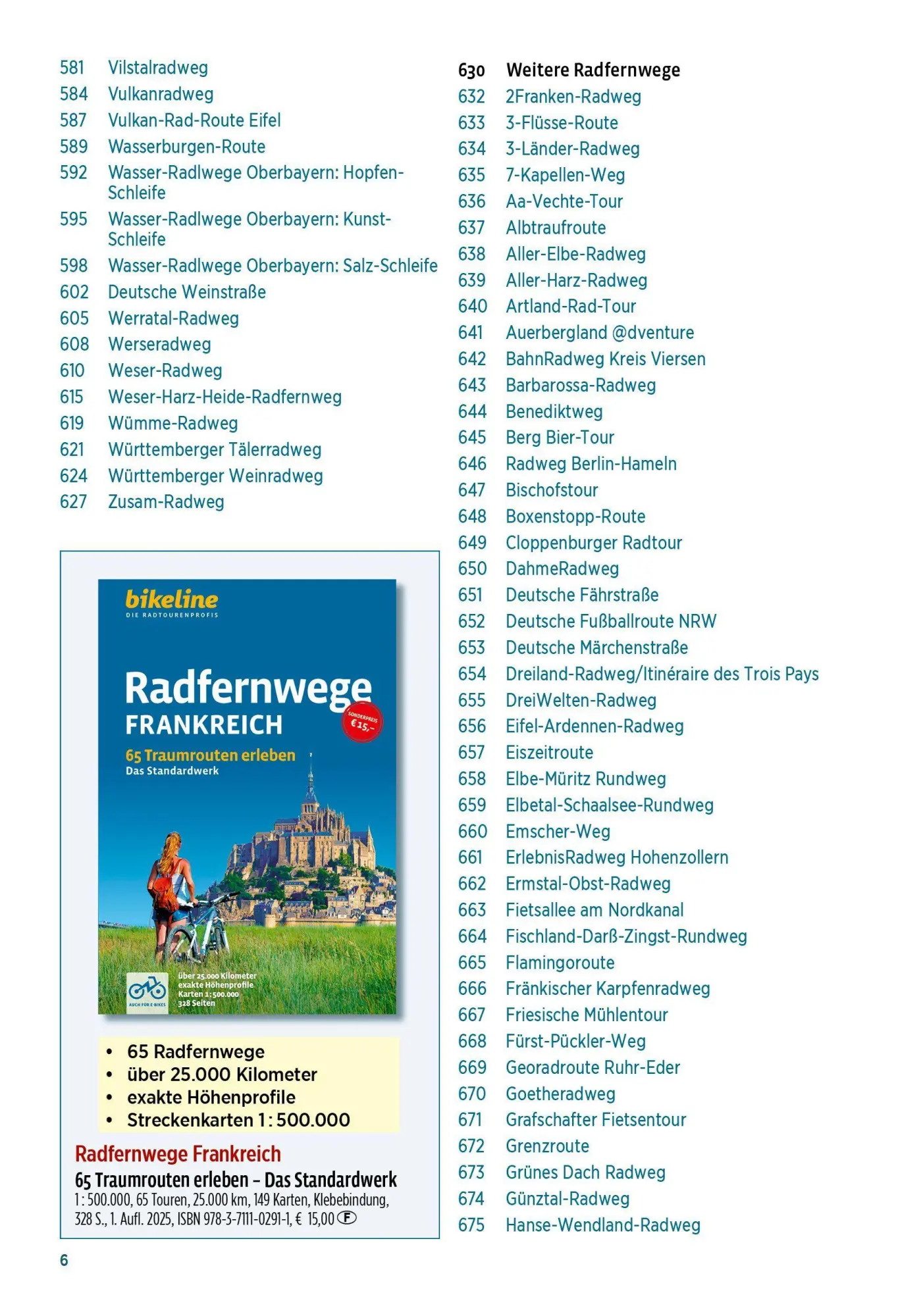 Bild: 9783711103352 | Radfernwege Deutschland | Esterbauer Verlag | Taschenbuch | 760 S.