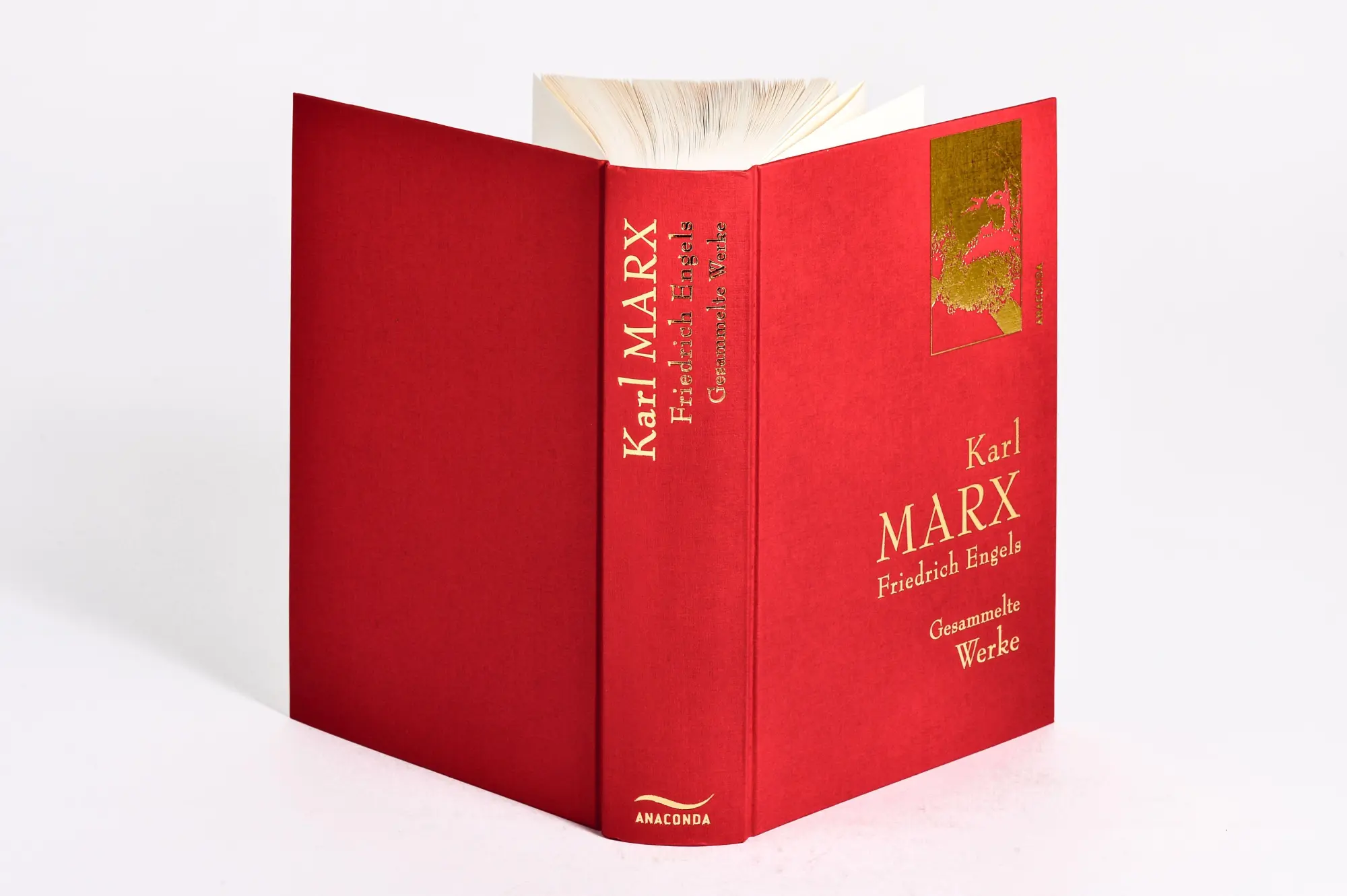 Bild: 9783730603352 | Karl Marx / Friedrich Engels - Gesammelte Werke (Leinenausg. mit...