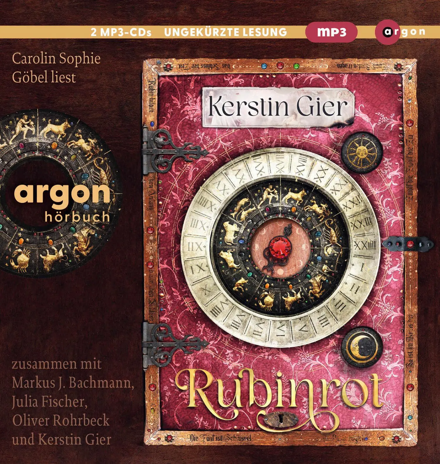 Cover: 9783839843352 | Rubinrot | Kerstin Gier | MP3 | 2 Audio-CDs | Deutsch | 2025