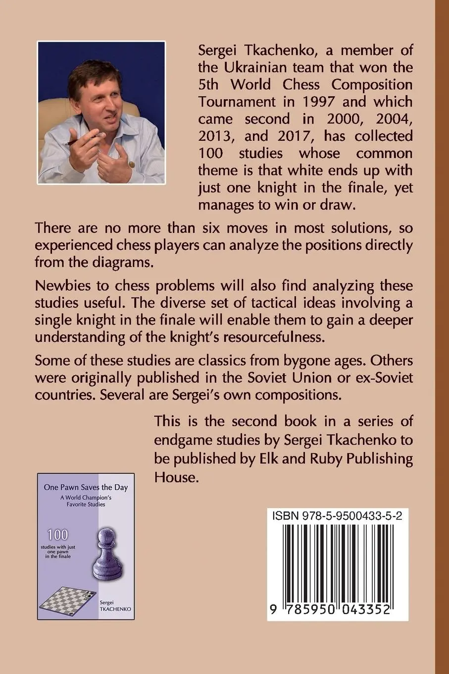 Rückseite: 9785950043352 | One Knight Saves the Day | A World Champion's Favorite Studies | Buch