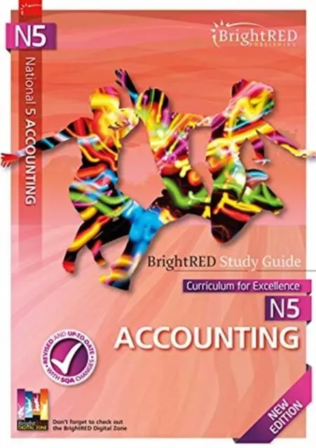 Cover: 9781849483452 | BrightRED Study Guide N5 Accounting - New Edition | William Reynolds