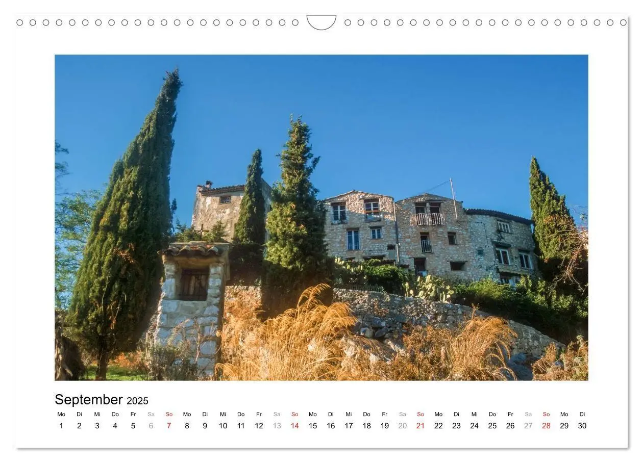 Bild: 9783435673452 | Cote d'Azur - Im Licht der blauen Küste (Wandkalender 2025 DIN A3...