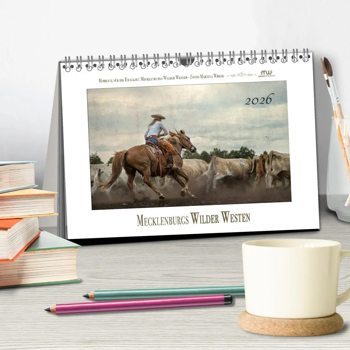 Bild: 9783457903452 | Mecklenburgs Wilder Westen (Tischkalender 2026 DIN A5 quer),...