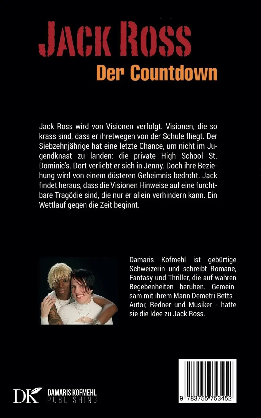 Rückseite: 9783755753452 | Jack Ross | Der Countdown | Damaris Kofmehl | Taschenbuch | Jack Ross