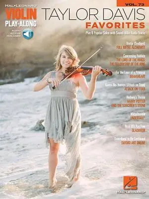 Cover: 888680723552 | Taylor Davis - Favorites: Violin Play-Along Volume 73 (Hal Leonard...