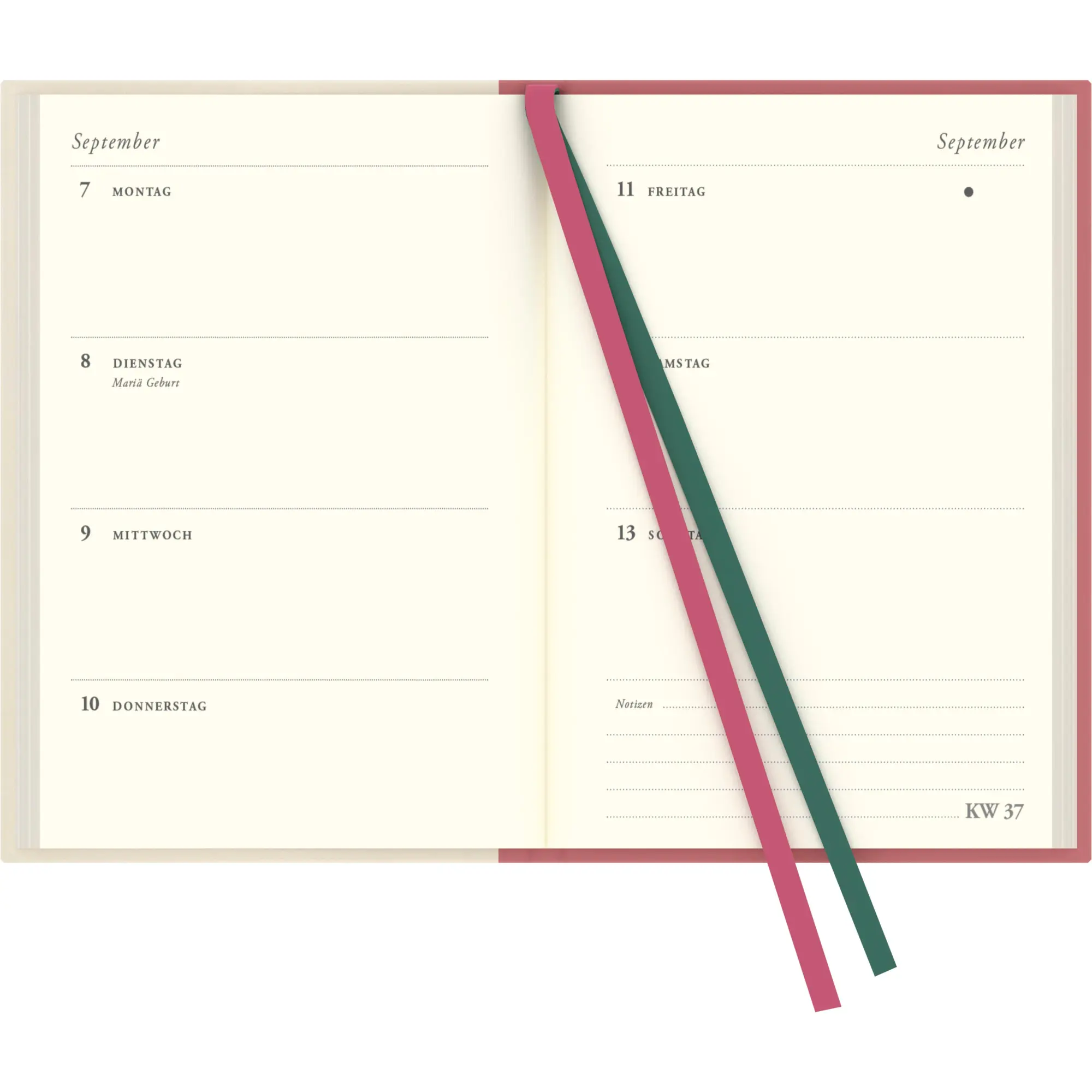Bild: 4069095003552 | Redoutés Rosen Taschenkalender 2026 - Terminplaner mit...