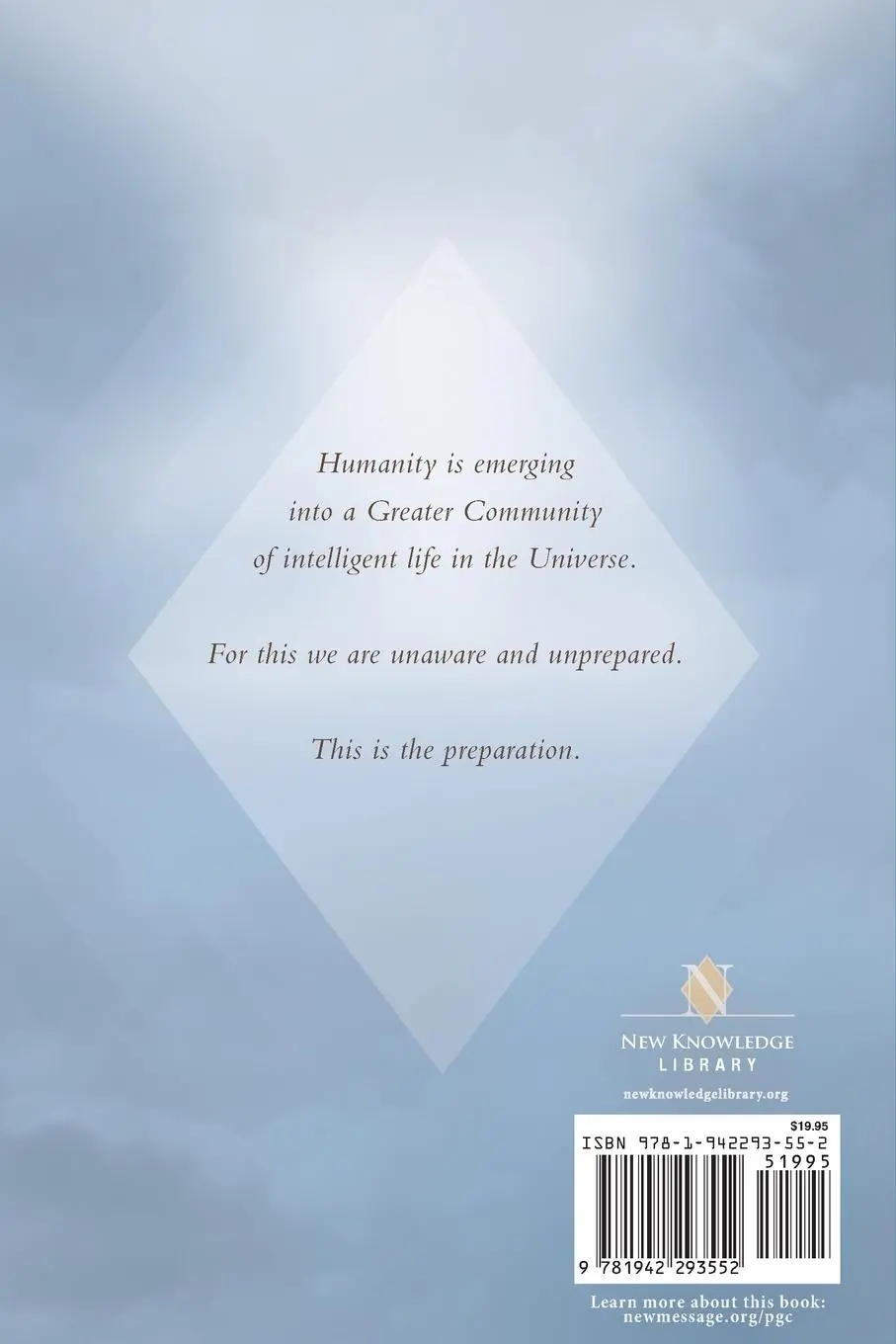 Rückseite: 9781942293552 | Preparing for the Greater Community | Marshall Vian Summers | Buch