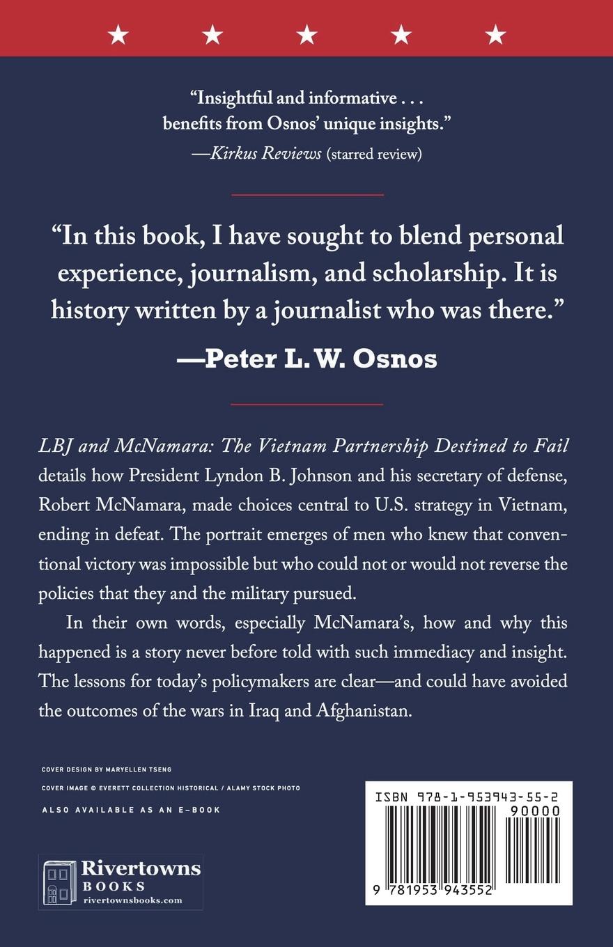 Rückseite: 9781953943552 | LBJ and McNamara | The Vietnam Partnership Destined to Fail | Osnos