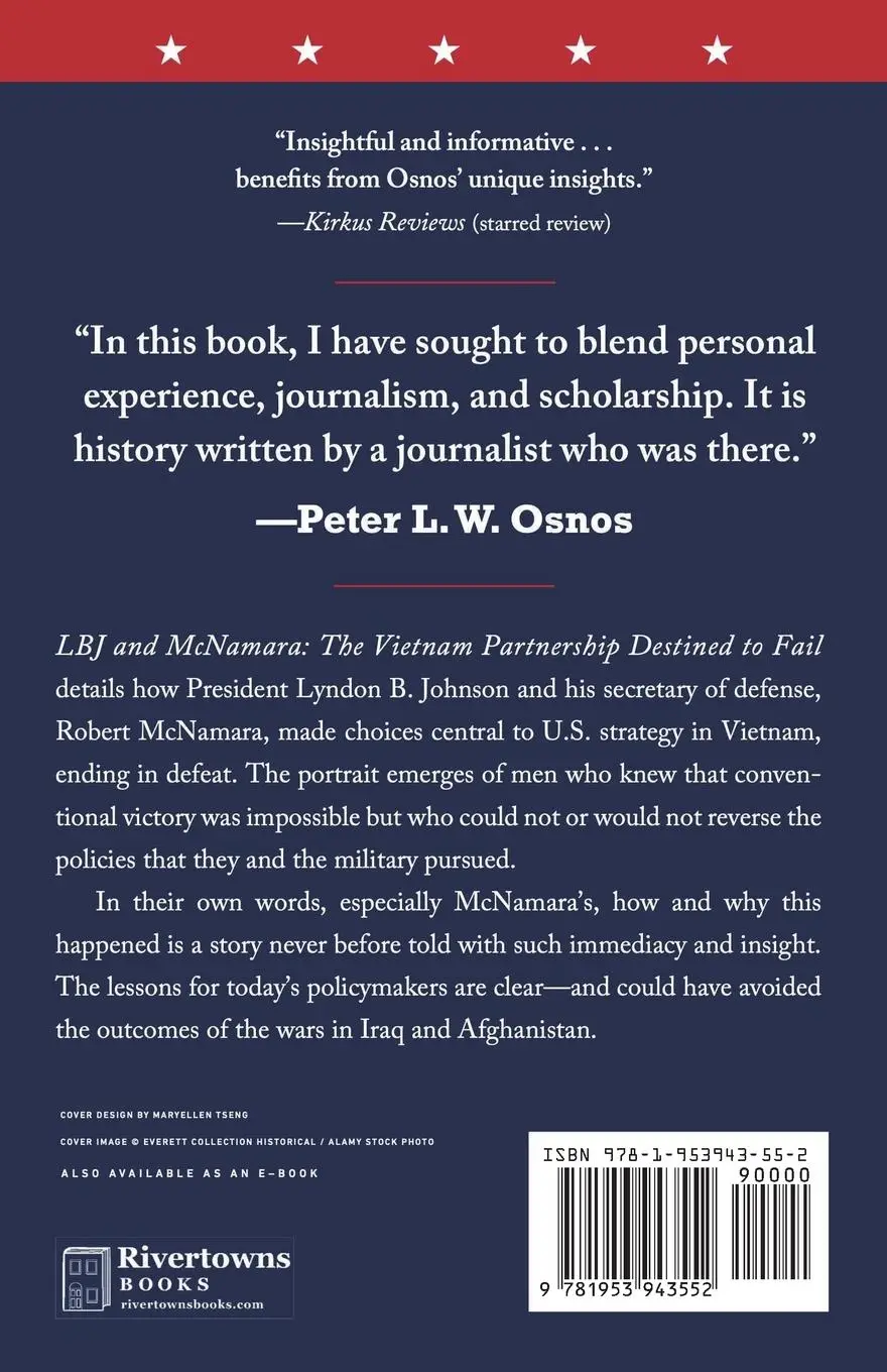 Rückseite: 9781953943552 | LBJ and McNamara | The Vietnam Partnership Destined to Fail | Osnos