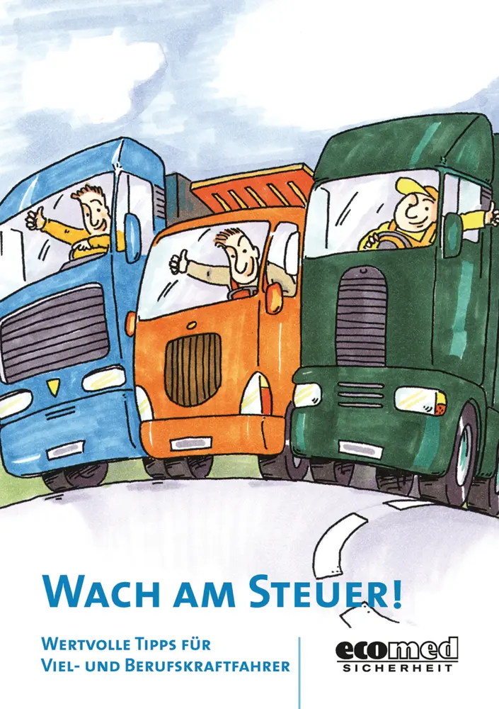 Cover: 9783609693552 | Wach am Steuer | Wertvolle Tipps für Viel- und Berufskraftfahrer | DLR