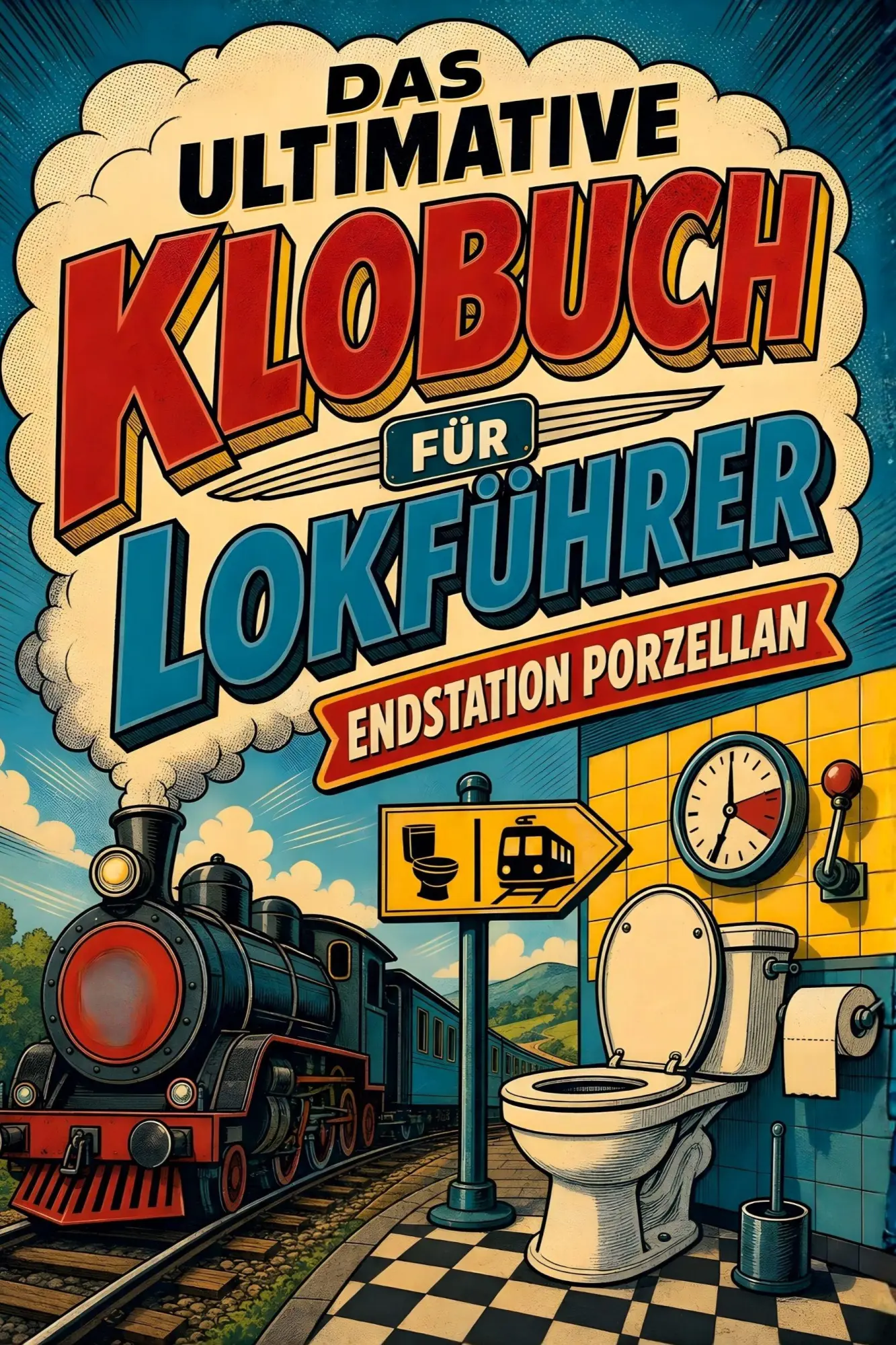 Cover: 9783696103552 | Das ultimative Klobuch für Lokführer | Endstation Porzellan | Becker