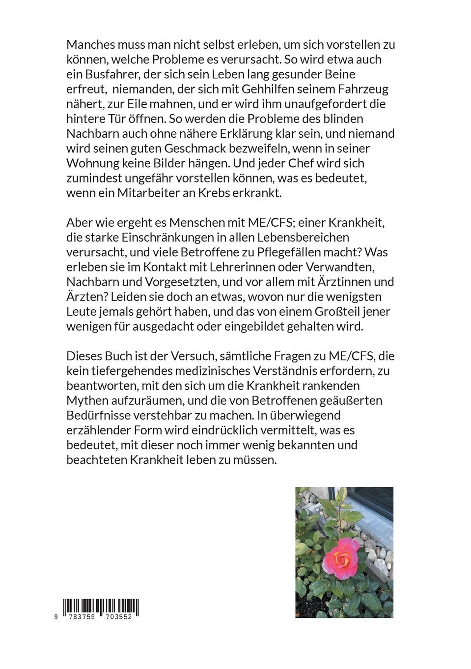 Rückseite: 9783759703552 | ME/CFS - Ein Käfig voller Held*innen | Bonny Sperara | Taschenbuch