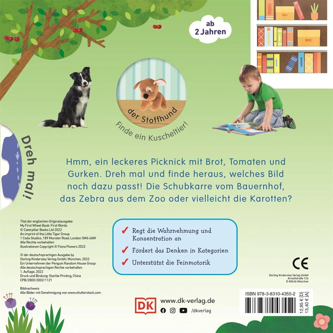 Rückseite: 9783831043552 | Erstes Lernen Drehen. Meine ersten Wörter | DK Verlag - Kids | Buch