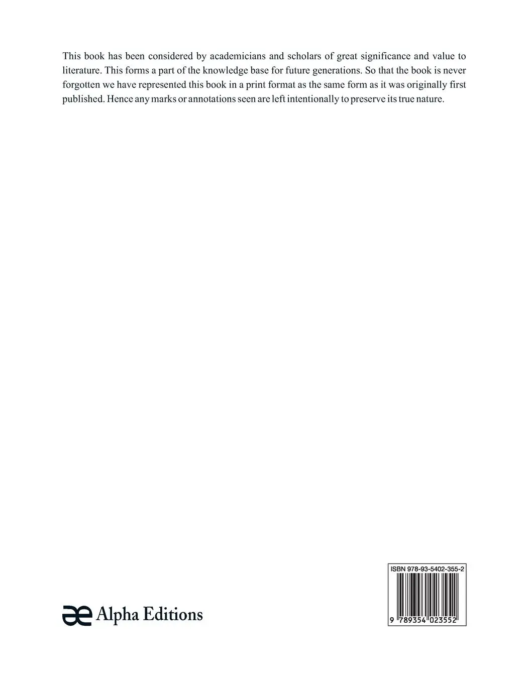 Rückseite: 9789354023552 | A Synopsis of Elementary Results in Pure and Applied Mathematics...