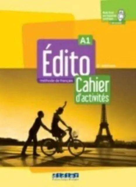 Cover: 9782278103652 | Edito 2e edition | Cahier d'activites A1 + didierfle.app | Taschenbuch